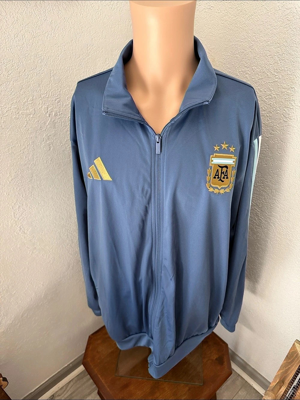 adidas Argentina AFA Tiro Track Top AFA Track Jacket Blue 2XL NWT